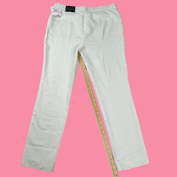 Rafaella BRAND NEW White Pants Size‎ 10 - Picture 11 of 11